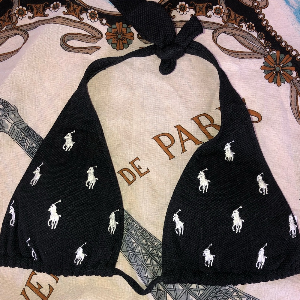 polo by raulph lauren swim suit top